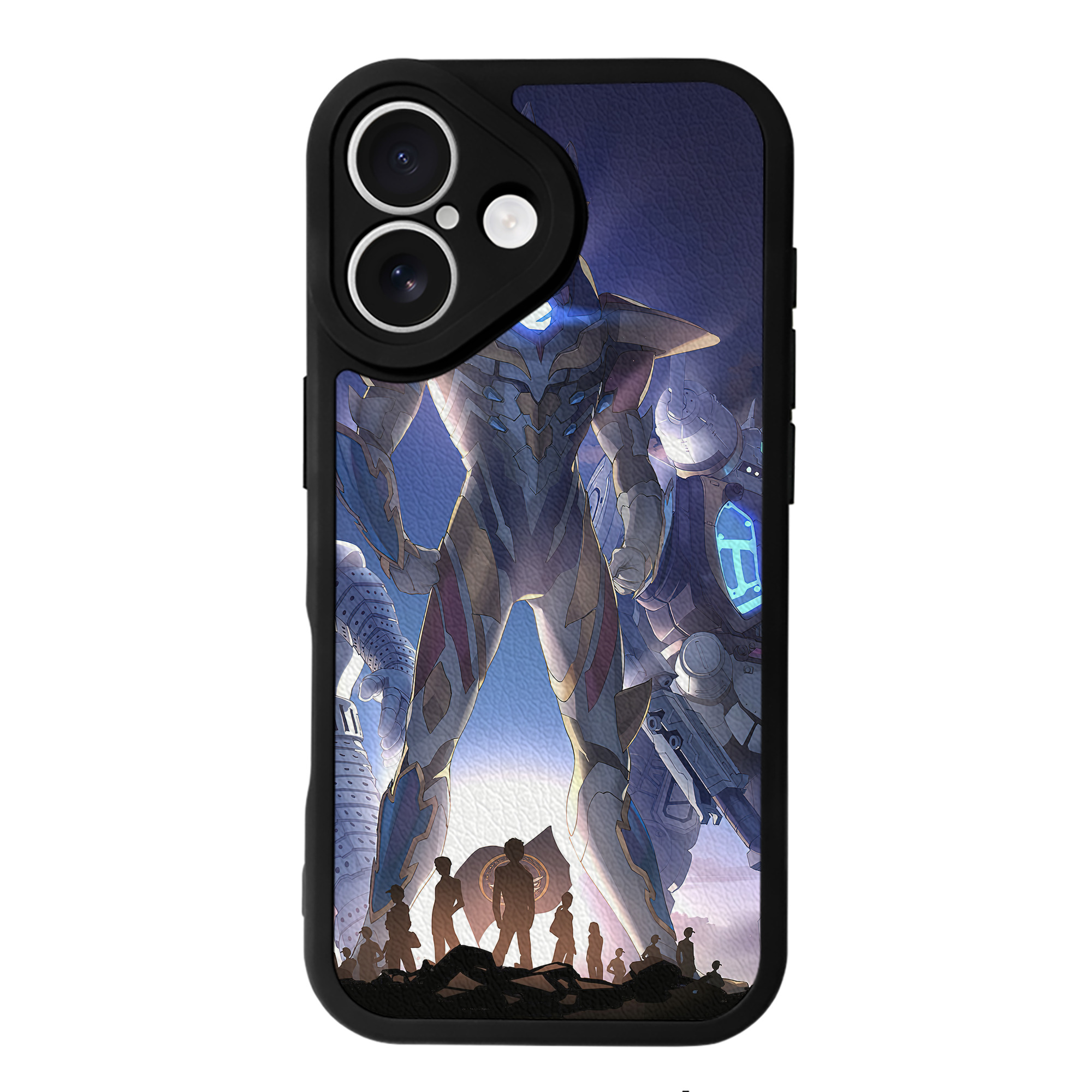 （画像用） ウルトラマン Ultraman 【iPhone 16シリーズ対応】シリコンスマホケース（レザー調） 材質：シリコン